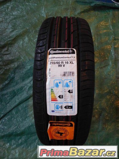 Continental ContiPremiumContact2 215/60/16 99V XL - 4x letní – fotografie 2