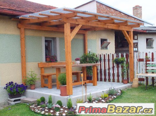 Výroba a montáž pergol,garáží od 15.000,- kč – fotografie 1