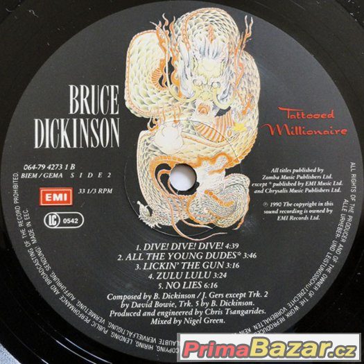 8krát IRON MAIDEN + BRUCE DICKINSON 1soloLP – fotografie 4