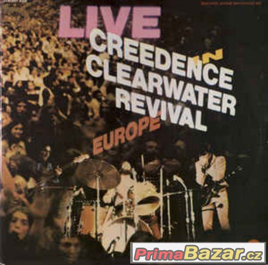 Creedence Clearwater Revival - Live In Europe (2xLP, Album) – fotografie 1