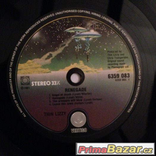 Thin Lizzy - Renegade 1981 – fotografie 4