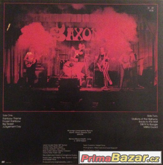 Saxon - Saxon 1979 – fotografie 2