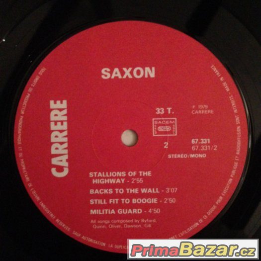 Saxon - Saxon 1979 – fotografie 3