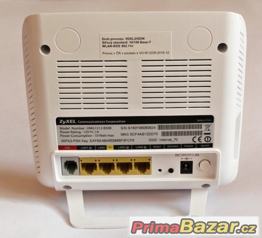 Modem Zyxel (jako nový) – fotografie 2