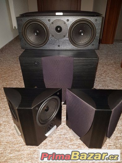 Prodám JAMO sestavu-subwoofer, center+2x surround – fotografie 1