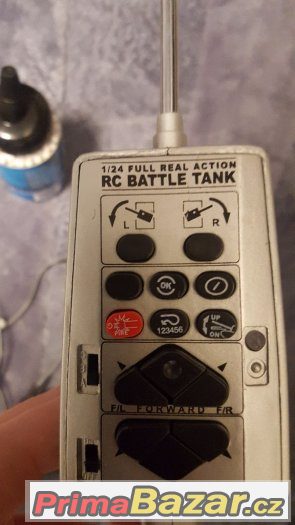 Tank na ovladani + kulicky – fotografie 3