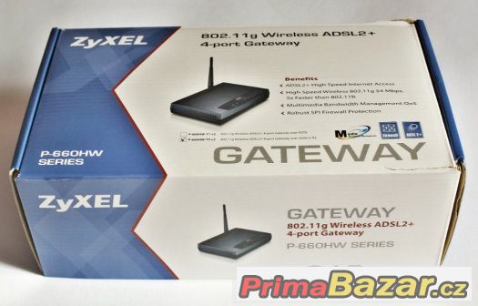 modem Zyxel GATEWAY P-660HW – fotografie 3