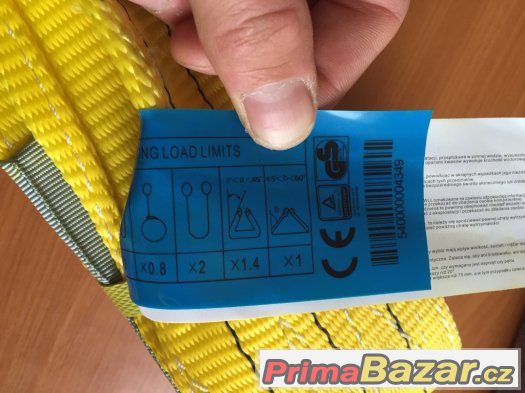 Zvedací pás 3T/5m, popruh, kurta – fotografie 2