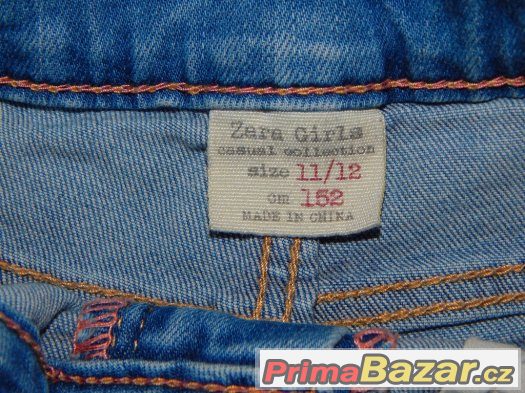 Džínové kraťasy zn. ZARA, vel. 152 – fotografie 3