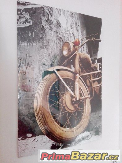 Obraz - starý motocykl, veterán – fotografie 2