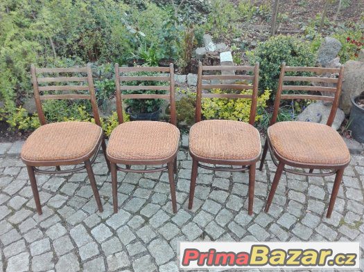 Retro židle / jidelní / TON / brusel 58 – fotografie 3
