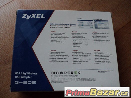Zyxel G-202 USB WIFI karta – fotografie 2