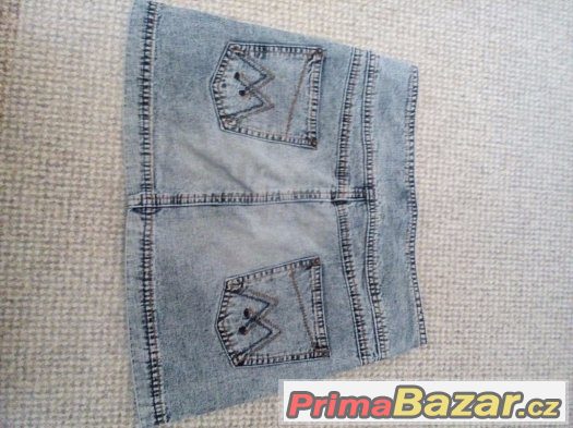 jeans sukně - dámská – fotografie 2