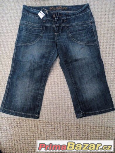 jeans 3/4 kalhoty dámské – fotografie 1