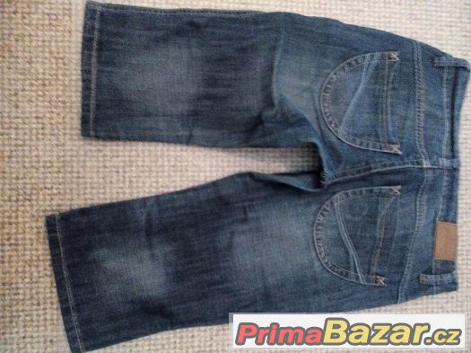 jeans 3/4 kalhoty dámské – fotografie 2