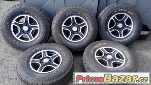 pneu DUNLOP GRANDTREK AT3 265/70 r15 na discích DOTZ – fotografie 2