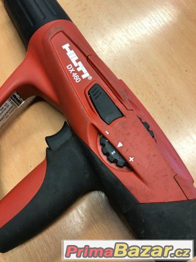 Nastřelovačka hřebíků Hilti DX 460 + kufr – fotografie 2