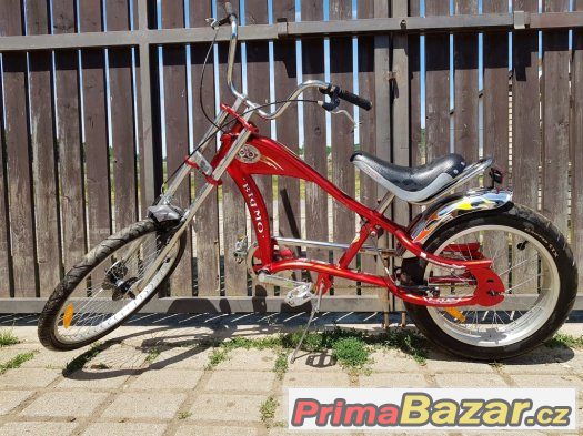 Jízdní kolo BIGMO ve stylu motorky Čopr – fotografie 3