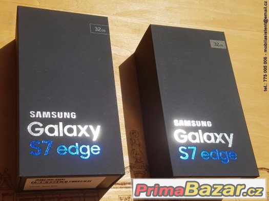 Samsung S7 edge - Prázná krabička box krabice – fotografie 1