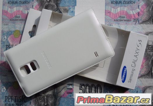 Samsung S5 G900 S-View Pouzdro Bílé.... – fotografie 2