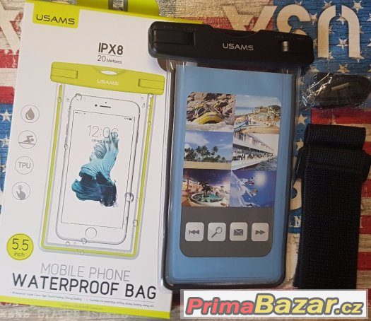 Vodotěsné pouzdro pro mobilní telefon do velikosti 5,5" – fotografie 2