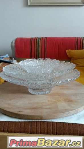 3 brousene sklenene misy – fotografie 1