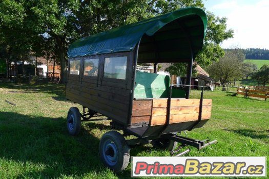 PRODÁM CIKÁNSKÝ VŮZ S PLACHTOU - ORIGINAL – fotografie 3