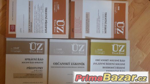 ÚZ - Trestní zákon, Trestní předpisy, Správní řád, atd. – fotografie 1