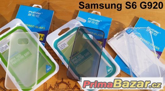 Samsung S6 G920 - SADA Pouzdro+Tvrzené Ochranné Sklo – fotografie 1