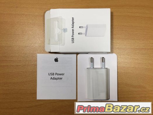 Apple 5W napájecí adaptér originál – fotografie 1