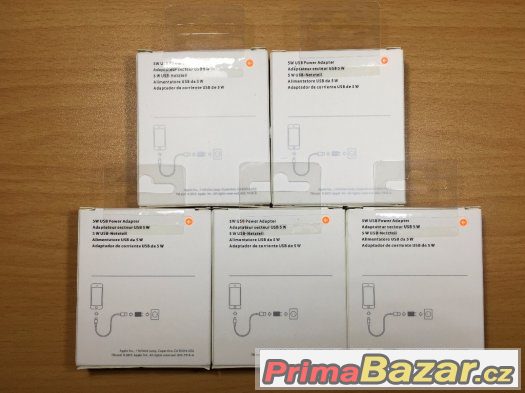Apple 5W napájecí adaptér originál – fotografie 3