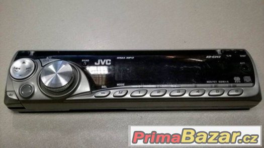 čelní panel k autoradiu JVC KD-G343 – fotografie 1