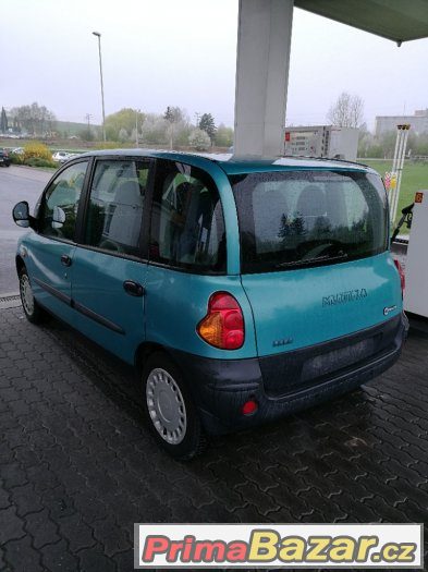 FIAT MULTIPLA 1,6i+CNG..6 MÍST.161863 KM.TOP STAV – fotografie 4