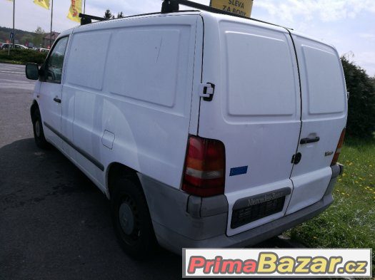MERCEDES VITO 2,2 CDI.75 kw,KLIMA,3 MÍSTA..r.v.10/2000 – fotografie 5
