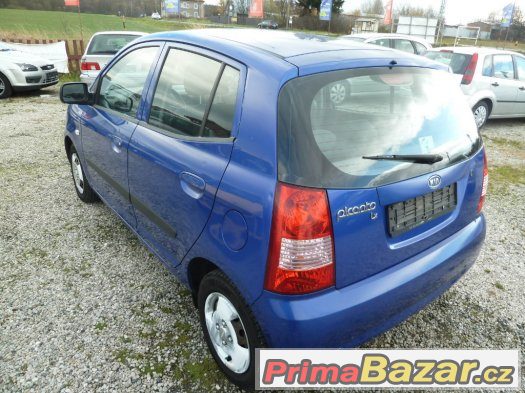 NOVÁ CENA   KIA PICANTO 1,0i 44 KW++LPG..MODEL 2005...KLIMA – fotografie 4