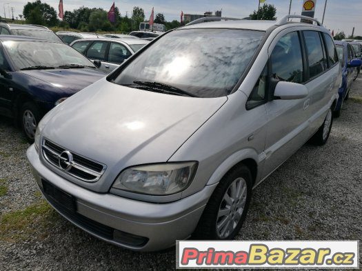 OPEL ZAFIRA 2,2 DTI, KLIMA..7 MÍST.R.V.2004.VELMI PĚKNÉ – fotografie 1