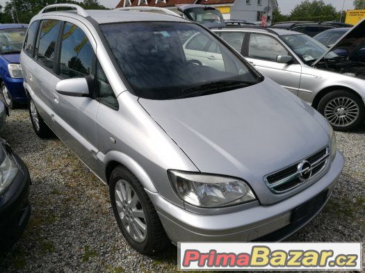 OPEL ZAFIRA 2,2 DTI, KLIMA..7 MÍST.R.V.2004.VELMI PĚKNÉ – fotografie 2