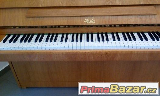 Rosler/Petrof/Prodám téměř nepoužívané pianino ROSLER – fotografie 4