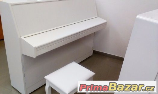 Prodám bílé pianino Cramer s dovozem 100km zdarma – fotografie 5