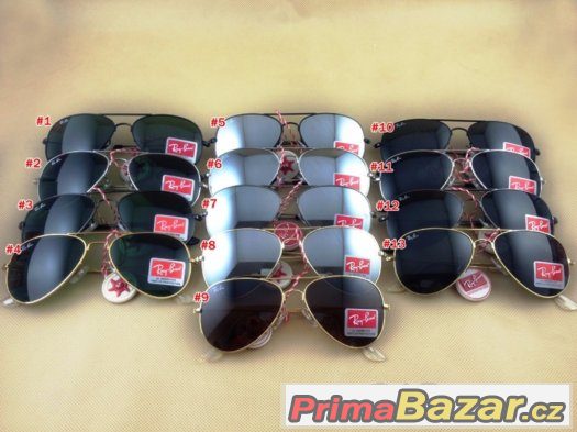SLUNEČNÍ BRÝLE RAY BAN AVIATOR CLASIC. POŠTA ZDARMA – fotografie 2