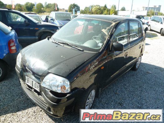 LEVNĚ..HYUNDAI ATOS 1,1i 46 KW..09/2007..JEN 31212 KM.KLIMA – fotografie 1