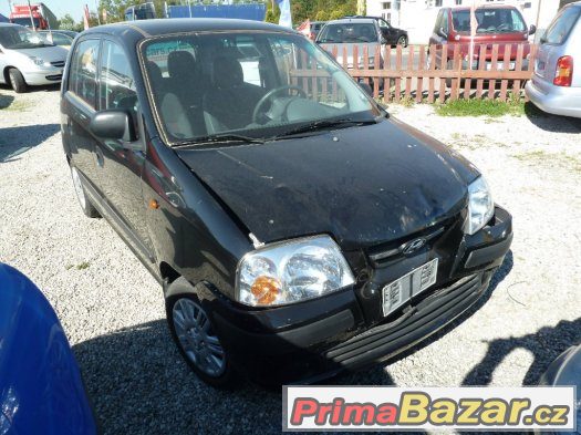 LEVNĚ..HYUNDAI ATOS 1,1i 46 KW..09/2007..JEN 31212 KM.KLIMA – fotografie 2