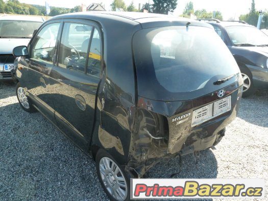 LEVNĚ..HYUNDAI ATOS 1,1i 46 KW..09/2007..JEN 31212 KM.KLIMA – fotografie 3