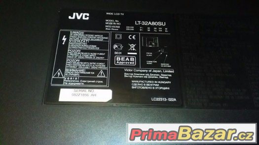 Televize - JVC LT-32A80SU (závada) – fotografie 3