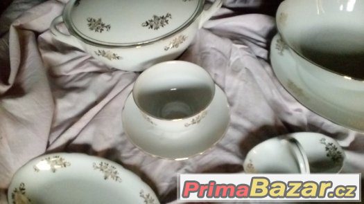 Luxusní jídelní porcelánová souprava - 26 dílů NOVÁ – fotografie 2