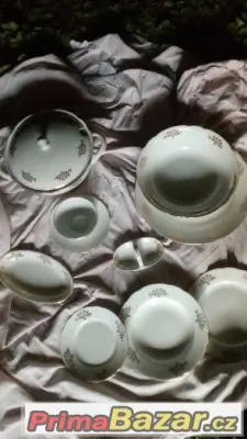 Luxusní jídelní porcelánová souprava - 26 dílů NOVÁ