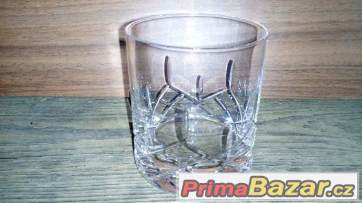Broušené sklenky na whisky - český křišťál - česká výroba – fotografie 1