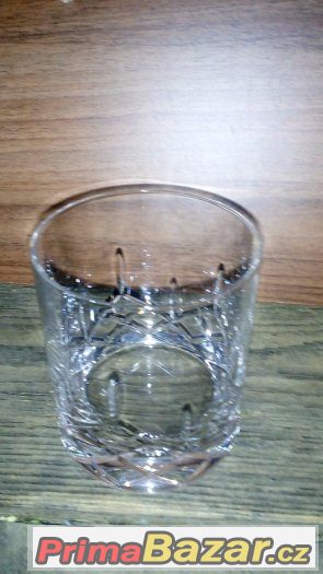 Broušené sklenky na whisky - český křišťál - česká výroba – fotografie 2