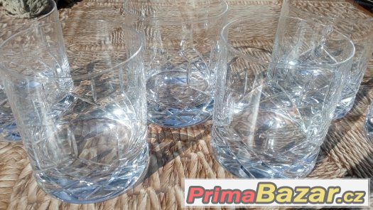Broušené sklenky na whisky - český křišťál - česká výroba – fotografie 5