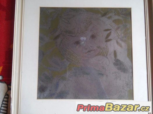 Obraz od malíře Bohumila Slámy-barevný pastel – fotografie 1